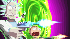 Tv Show Rick And Morty Morty Smith Rick Sanchez Are Having Fire Gun 4k 5k Hd Movies Wallpapers Hd Wallpapers Id 39866