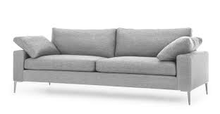 Nova Winter Gray Sofa Light Gray Sofas Modern Grey Sofa Contemporary Sofa
