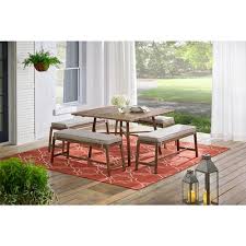 We did not find results for: Hampton Bay Harper Creek 5 Piece Brown Steel Outdoor Patio Dining Set With Cushionguard Almond Tan Cushions Yahoo Shopping