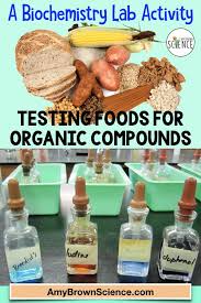 Biochemistry Tests For Food Macromolecules Carbohydrates Biochemistry Lab Testing Foods For Organic Compounds Biochemistry Food Lab Activities