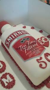 1829 colts football cake topped with mini vodka abc. Smirnoff Birthday Cakes
