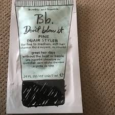 Fast & free shipping on many items! Bumble And Bumble Don T Blow It Fine H Air Styler Reviews In Hair Styling Products Chickadvisor