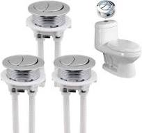 3 botones de inodoro de 38 mm, botón de tanque reemplazado con diámetro de  rosca, para válvula de agua : Amazon.es: Bricolaje y herramientas