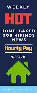 Weekly Hot Remote Job Hirings 9 7 2018 Live Money Online Remote Jobs Jobs Hiring Work From Home Jobs