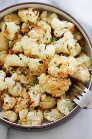 Garlic Parmesan Roasted Cauliflower Recipe Best Crafts And Recipes