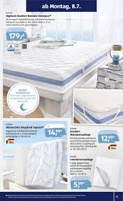 Aldi nord und aldi süd beziehen ihr matratzensortiment über den herstellern novitesse und dormia. Aldi Sud Prospekt 8 7 2019 13 7 2019 Seite 15 Rabatt Kompass