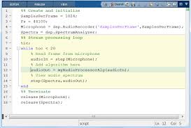 Audio Signal Processing With Matlab And Simulink Matlab Signal Processing Audio Algorithm