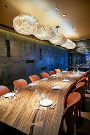 There are three secluded private dining rooms (one large and two small) that all look out over the san gabriel mountain range and dodger stadium. Japanese Dining New York Zuma Restaurants