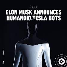 A screen will allow tesla bot to communicate with its master. Hgdjbmjjrb9wkm