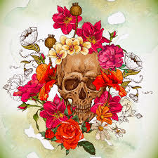 Flowers for the dead is currently making its way to various film festivals and online. Skull And Flowers Day Of The Dead Royalty Free Cliparts Vectors And Stock Illustration Image 24697619