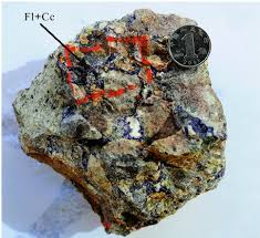 220 t gold at an average grade of 24.7 g/t. High Grade Breccia Ore Cemented By Fl Uorite And Calcite In The Download Scientific Diagram