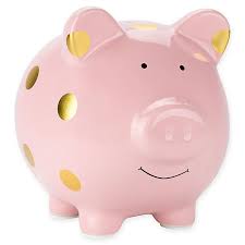 Explore a wide range of the best piggy bank on aliexpress to find one that suits you! Pearhead Large Ceramic Polka Dot Piggy Bank In Pink Gold Bed Bath And Beyond Canada