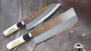 Sharpen a chef's knife to 15 to 20 degrees on both sides. Traditional Japanese Knives