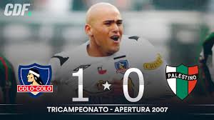 In the last 15 games. Colo Colo Vs Palestino Final Torneo Apertura 2007 Youtube
