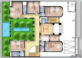 مخطط الفيلا العائلية الكبيرة من مشروع عالية طيبة Model House Plan Architectural Floor Plans Home Design Floor Plans