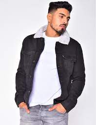 3,2 sur 5 étoiles 11. Jeansjacke Mit Kragen In Schaffelloptik Jeans Industry
