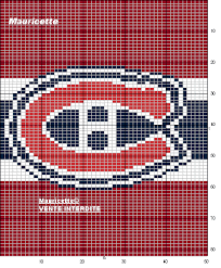 See more ideas about canadiens, montreal canadians, montreal canadiens. Canadien De Montreal Plastic Canvas Patronen Gehaakte Deken Patronen Steekpatronen