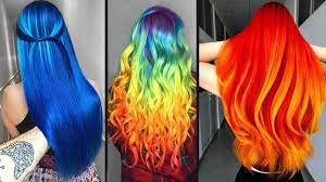 Squirting the dye out and spreading it all over your hair may be easy (and fun!), but this method can be messy and imprecise. Top 10 Amazing Hair Color Transformation For Long Hair Rainbow Hairstyle Tutorials Compilations Youtube