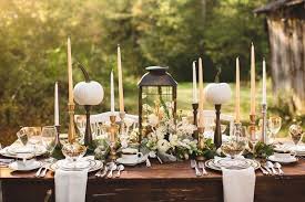 | this is another minimalist yet one of the most elegant thanksgiving tablescapes. 20 Elegant Thanksgiving Table Decorations Ideas