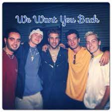 I want you back is the debut single of american boy band nsync. Sign In To Twitter Nsync Joey Fatone Want You Back