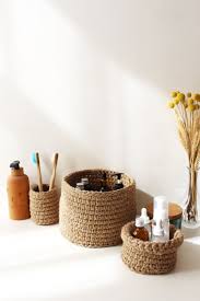 In a few years' time they will reduce your carbon footprint. Jute Baskets Set For Bathroom Eco Friendly Home Storage Etsy In 2021 Diy Crafts For Home Decor Rope Decor Fall Decor Diy