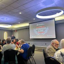 Congratulations to Jordan Wickstrom, Ph.D., director of clinical research  in the Sinai Rehabilitation Center at Sinai Hospital, for receiving a  Distinguished Alumni award from the College of Education, Health and Human  Sciences