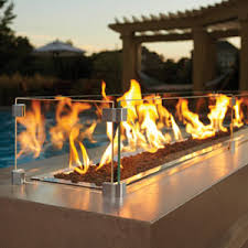 Plaza Outdoor Linear Gas Fire Pit Remodeling Industry News Qualified Remodeler