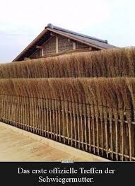 Das Erste Offizielle Treffen Der Schwiegermutter Lustige Bilder Spr Che Witze Echt Lustig Garten Landschaft In 2020 Fence Design Landscape Design Garden Fence