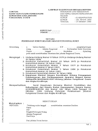 .bersama fotokopi sk cpns/pns, sk jafung akademik (dari pts asal tetap bisa dipergunakan) permenkeu 164/pmk.05/2010 tentang tata cara pembayaran tunjangan profesi guru dan dosen. Sk Pembebasan Sementara Dari Jabatan Fungsional