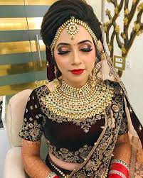 Pinterest Shikachand Hairstyles For Indian Wedding Bridal Makeup Looks Indian Wedding