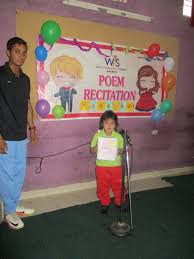For competitions beyond the classroom level, select poems of various styles, time periods, complexities, themes, and tones. On The Top Of The World Poem Recitation Competition Held At Wis R C Vyas Bhilwara 28 07 17