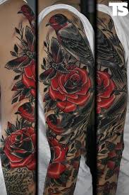 Black And Red Rose Tattoo For Women Tattoo Snob Change Of Colors Body Art Tattoos Tattoos Sleeve Tattoos