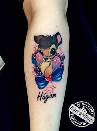 Disneytattoo Eternalink Bambitattoo Kurtrollings Belgiumtattoo Inkedgirls Tattooedgirl Tattoo Vorlagen Vorlagen
