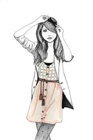Disegni A Matita Innamorati Cerca Con Google Disegni Da Ragazza Schizzi Di Moda Abiti Di Carta