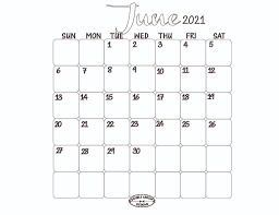 Print and list all your holidays and notes. June 2021 Calendar Printable So Inspiring Double Arrow Designs