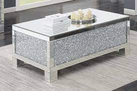 Buy coffee coasters and get the best deals at the lowest prices on ebay! 722498 Coffee Table In Mirror Crystal By Coaster W Options