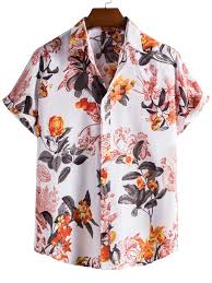 Mens floral rose printed long sleeve dress shirts prom wedding party button down shirts. Best Men S Floral Shirts For Summer Season The Streets Fashion And Music