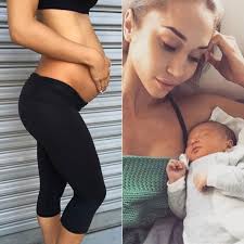 Fitnessmodel Chontal Duncan Nur 5 Tage Nach Der Geburt Baby Da Bauch Flach Cosmopolitan