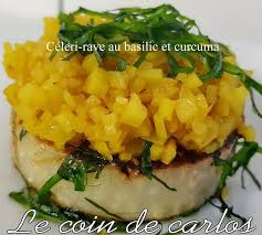 Le Coin De Carlos Celeri Rave Au Basilic Et Curcuma Celerie Rave Basilic Rave