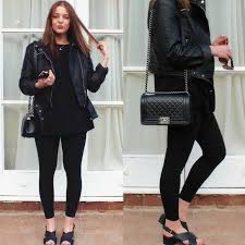 Black Moto Biker Jacket Clothes Design Fashion Fashion Design