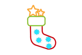 Download Christmas Stocking Outline Design Svg Cut File By Creative Fabrica Crafts Creative Fabrica PSD Mockup Templates