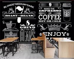 Gambar dinding untuk cafe paling lucu hd. Beibehang Custom Wallpaper European Minimalist Hand Painted Black And White Coffee Shop Mural Background Wall Mural 3d Wallpaper Wallpapers Aliexpress