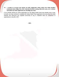 How the grant is treated. 2021 Covid 19 Relief Measures Ministry Of Finance