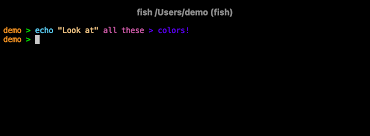 Maybe you would like to learn more about one of these? Fish Shell