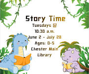 Summer Story Time @ Chester Main