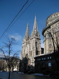 У києві горів костел святого миколая. Kostel Svyatogo Mikolaya Mapio Net