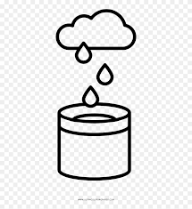 Download rain drop stock vectors. Rain Water Harvesting Coloring Page Rain Water Harvesting Black And White Clipart Png Download 5588076 Pinclipart