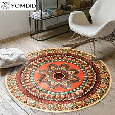 Ob blau, rot oder einfarbig. Bohemian Mandala Runde Teppiche Indien Stil Matte Teppich Fur Wohnzimmer Schlafzimmer Wohnkultur Anti Slip Kind Teppich Baby Krabbeln Decke Carpet Aliexpress
