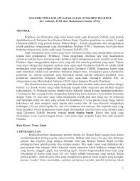 Aku mmg sayang sgt dkat dye. Pdf Analisis Tema Dalam Sajak Sajak Gusmarni Zulkifli