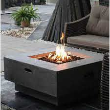 Nathanael Concrete Propane Fire Pit Table Propane Fire Pit Table Fire Pit Table Gas Fire Pits Outdoor